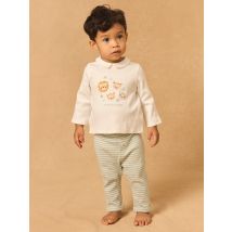 Off White Pyjama - 18M - Sergent Major