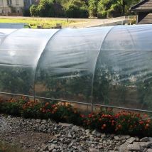 Serre de jardin Resist Eco Ø 25 - Forme tunnel - 3 x 6m (18m2)