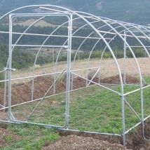 Volière Ø 40 - Forme tunnel - 4 x 9m (36m2)