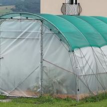 Ombrière pour serre tunnel et bords droits Ø40