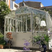 Serre de jardin en Verre A l’Ancienne - Classique - 3,50 x 2,30 (8m2)