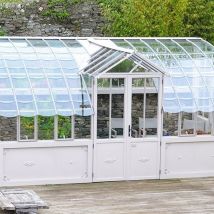 Serre de jardin en Verre A l’Ancienne - Victoria - 3,70 x 3,80 (14 m2)