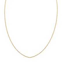 ILIANA - Kordelkette  ca. 45 cm  750 Gelbgold