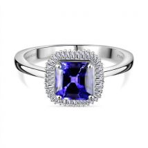 RHAPSODY AAAA Tansanit und VS Diamant Ring in 950 Platin – 2 19 ct.