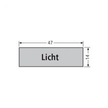 RENZ Seko Kunststoff-Lichttastereinlage 97-9-87026