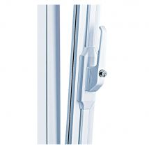 IKON Fensterstangenverschluss -weiß-gleichschliessend (mehrere Schlösser mit einem Schlüssel bedienen)-3000 mm (2 Stangen)