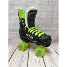 XLS CUSTOM BAUER ROLLER SKATE WITH PLUSE WHEELS
