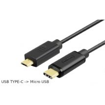 Przewód USB Typ-C do microUSB do Yanosika XS/GTR/GT