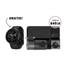 Wideorejestrator 70mai A800S + tylna kamera + Smartwatch Maimo GPS