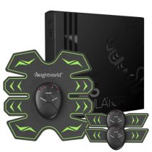 Bauchmuskeltraining Gerät kaufen - 8 Pads ABS Stimulator mit wiederaufladbarem USB Controller