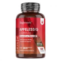 Apfelessig Komplex  180 Kapseln - Apfelessig Komplex mit 1.860 mg pro Dosis  Online bestellen