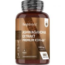 Ashwagandha KSM-66  hochdosierte 1.500 mg  6 Monate Vorrat  Online bestellen