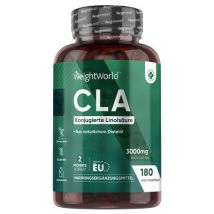 CLA Softgel Kapseln - Ergänzung mit essentiellen Fettsäuren - 180 Kapseln