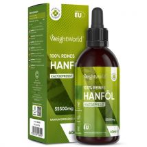 Hanfsamenöl 60 ml kaltgepresstes Öl aus Hanfsamen für das allgemeinen Wohlbefinden und Vitalität