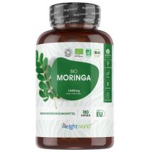 100% Bio Moringa Kapseln - 1650 mg 180 St.