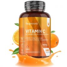 Vitamin C mit Hagebutte und Bioflavonoiden  180 Tabletten mit Ascorbinsäure  Online bestellen