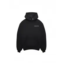 Jorcustom. BW-Angel oversized hoodie, zwart
