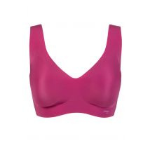 Women's Sloggi Zero Feel Seamfree Bralette with Removable Pads Wine Extra Small