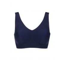 Women's 1 Pack Sloggi ZERO Feel 2.0 Bralette Navy L