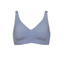 Women's 1 Pack Sloggi ZERO Feel 2.0 Soft Bra Chambray M