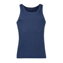 Mens 1 Pack Sloggi SLG Baselayer Tank Top Ultramarine Large