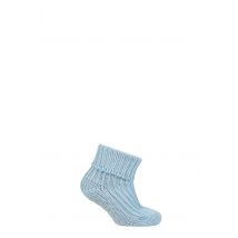 Babies 1 Pair Falke Catspads Slipper Socks Crystal Blue 12-18 Months