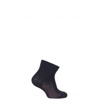 1 Pair Dark Marine Sensitive Cotton Socks Kids Unisex 6-12 Months - Falke