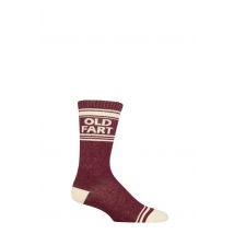 Gumball Poodle 1 Pair Old Fart Cotton Socks Multi One Size