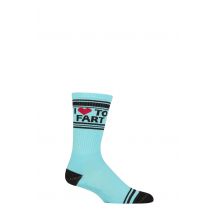 Gumball Poodle 1 Pair I Love to Fart Cotton Socks Multi One Size