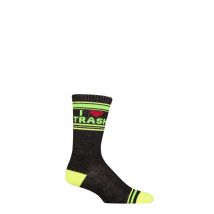 Gumball Poodle 1 Pair I Love Trash Cotton Socks Multi One Size