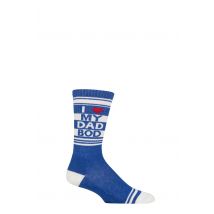 Gumball Poodle 1 Pair I Love My Dad Bod Cotton Socks Multi One Size