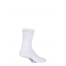 1 Pair White TE2 Medium Volume Ergonomic Cushioned Tennis Socks Men's 9.5-10.5 Mens - Falke
