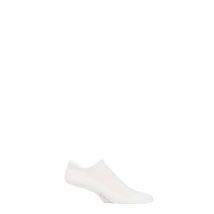 Mens 1 Pair Burlington Athleisure Trainer Socks White 5.5-8 Mens
