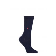 1 Pair Marine Lady Plain Cotton Socks Ladies 2.5-6 Ladies - Burlington