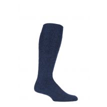 1 Pair Navy of London Mohair Knee High Socks With Cushioning Unisex 4-7 Unisex - SOCKSHOP of London