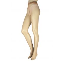 Women's 1 Pair Falke Shelina 12 Denier Ultra Transparent Tights With Shimmer Powder M
