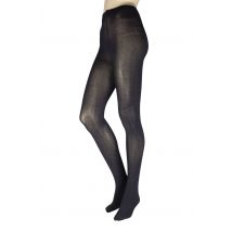 1 Pair Marine Cotton Touch Tights Ladies Large - Falke