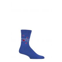 SOCKSHOP Music Collection 1 Pair The Beatles Cotton Socks All You need is Love 4-7 Unisex