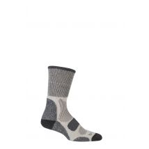 1 Pair Charcoal Active Light Hiker Cotton and Coolmax Socks For Summer Hiking Men's 6-8.5 Mens - Bridgedale