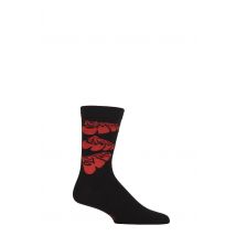 SOCKSHOP Music Collection 1 Pair The Beatles Cotton Socks Rubber Soul 4-7 Unisex