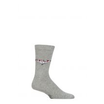 SOCKSHOP Music Collection 1 Pair The Beatles Cotton Socks Help! 7-11 Unisex