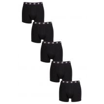 Mens 5 Pack CR7 Cotton Trunks Black Large