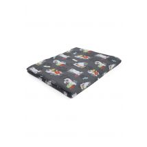 1 Pack Heat Holders 1.7 TOG Oversized Cat Pattern Blanket Black 180*200CM