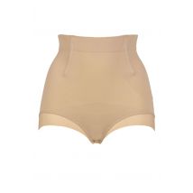 Women's 1 Pack Ambra  It's a Cinch Hi Waisted Brief Rose Beige UK 14-16