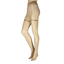 Women's 1 Pair Trasparenze Antares Love Backseam Tights Cosmetic I