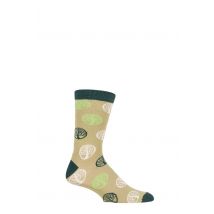 1 Pair Green Tree of Life Fair Trade Bamboo Socks Unisex 3-7 Ladies - Shared Earth