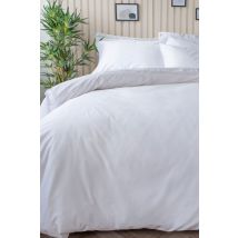 Lazy Panda 300 Thread Count Bamboo Duvet Cover White Single