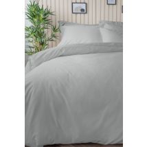 Lazy Panda 300 Thread Count Bamboo Duvet Cover Platinum Double