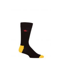 Mens and Women's 1 Pair Happy Socks Beatles Embroidered Socks Multi 7.5-11.5 Unisex