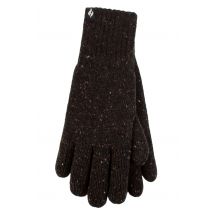 Mens 1 Pair SOCKSHOP Heat Holders Ashton Gloves Black L/XL